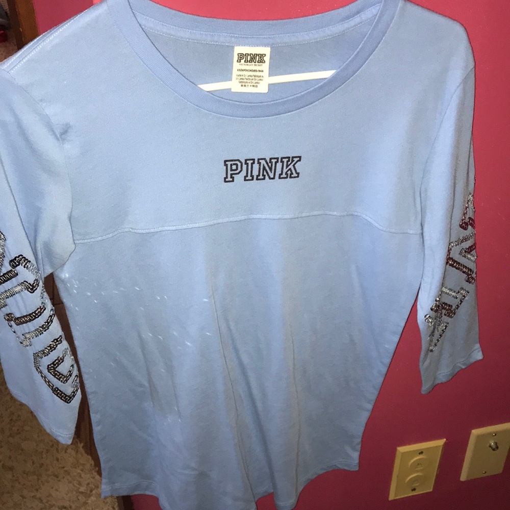 victoria’s secret pink shirt
